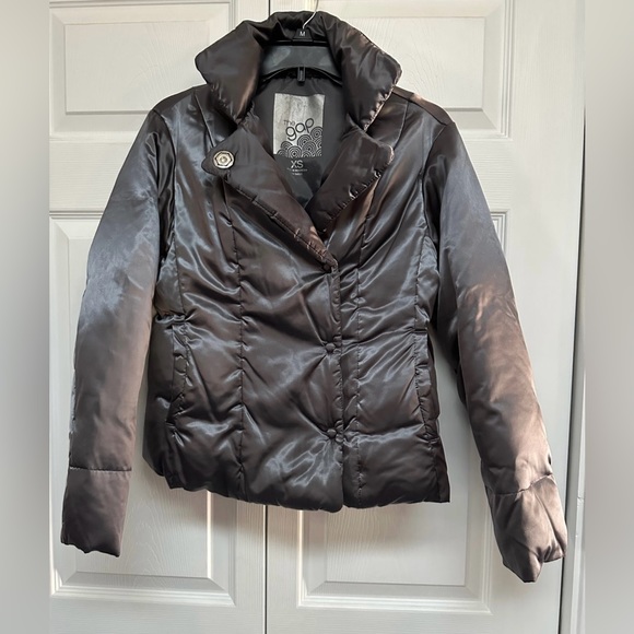Gap Grey Puffer Jacket Size XS - Picture 1 of 4